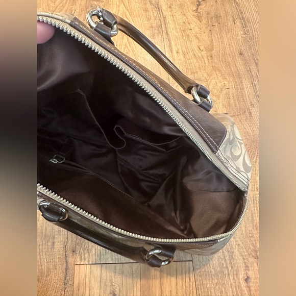 Coach Tan Madison Satchel - Picture 4 of 6